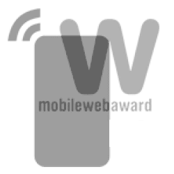 Mobile web award logo - website design award