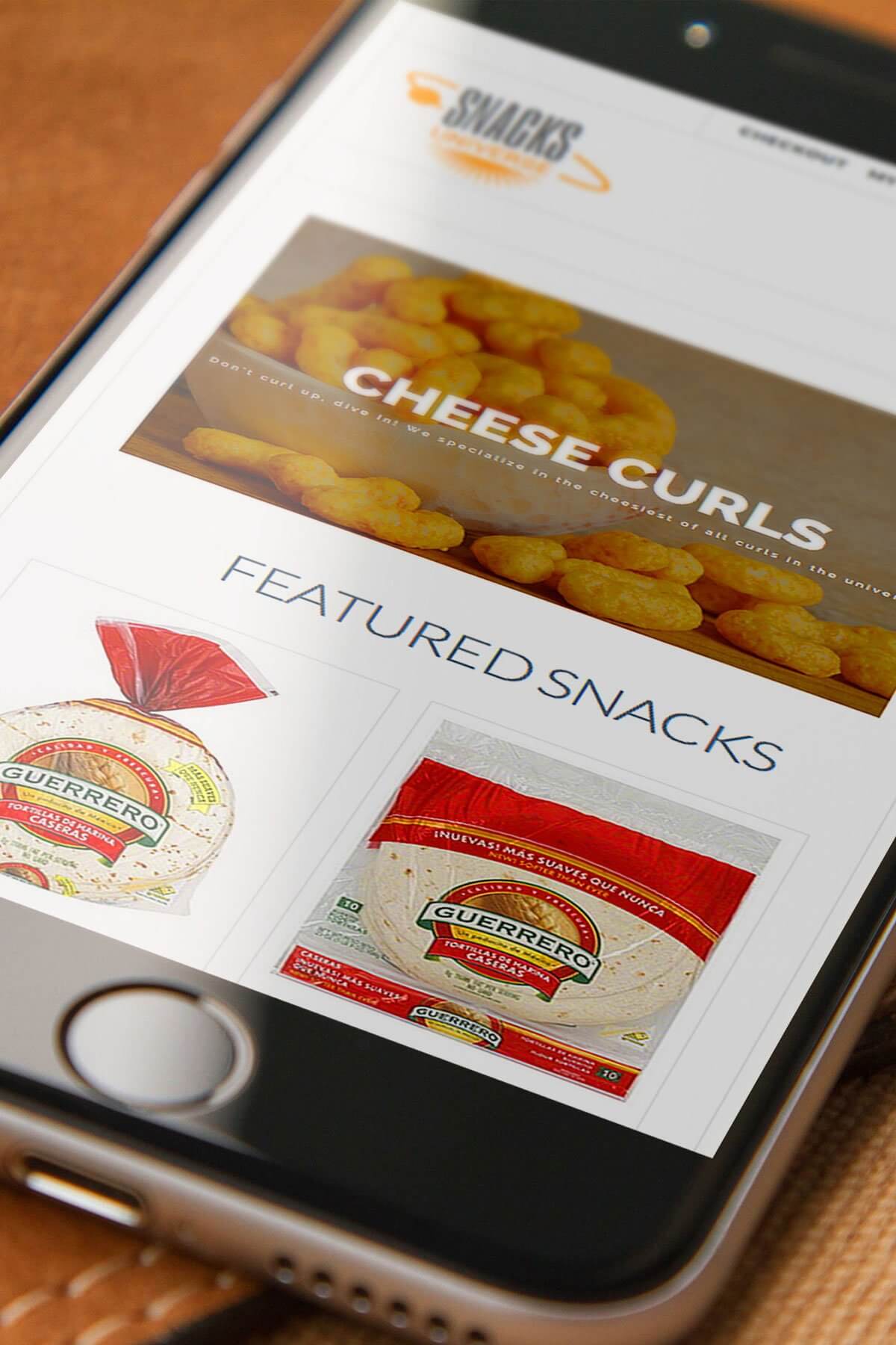 Home 30 E-commerce web design example