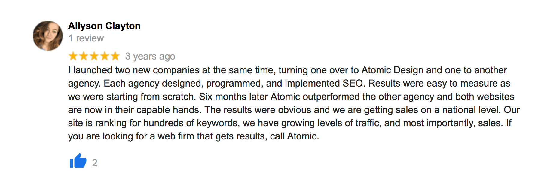 Reviews 17 rochester seo web atomic design reviews